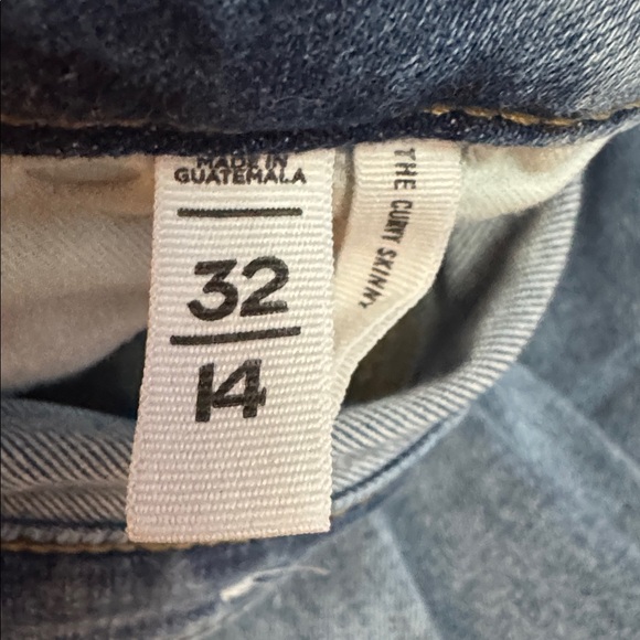 LOFT Straight Leg Women's Jeans in Light Blue Denim - Picture 3 of 6